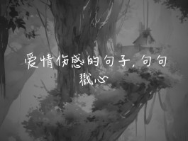 关于爱情感人的句子(关于爱情感人的句子大全)